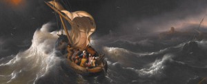 Jesus in the storm